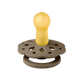 BIBS / Boheme Dummy Round Nipple 2 Pack - Vanilla/Dark Oak