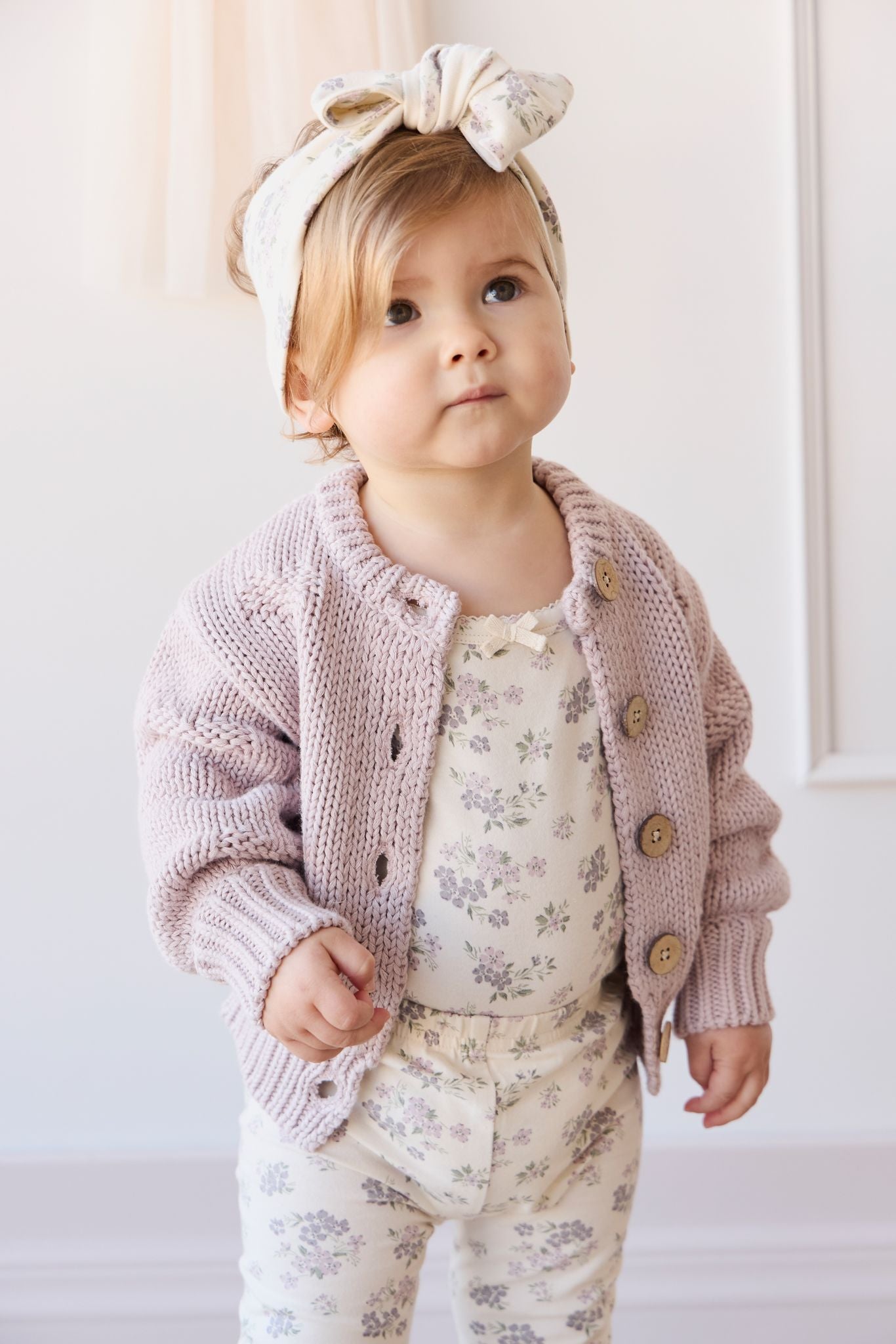 Jamie Kay / Sienna Cardigan - Violet Tint