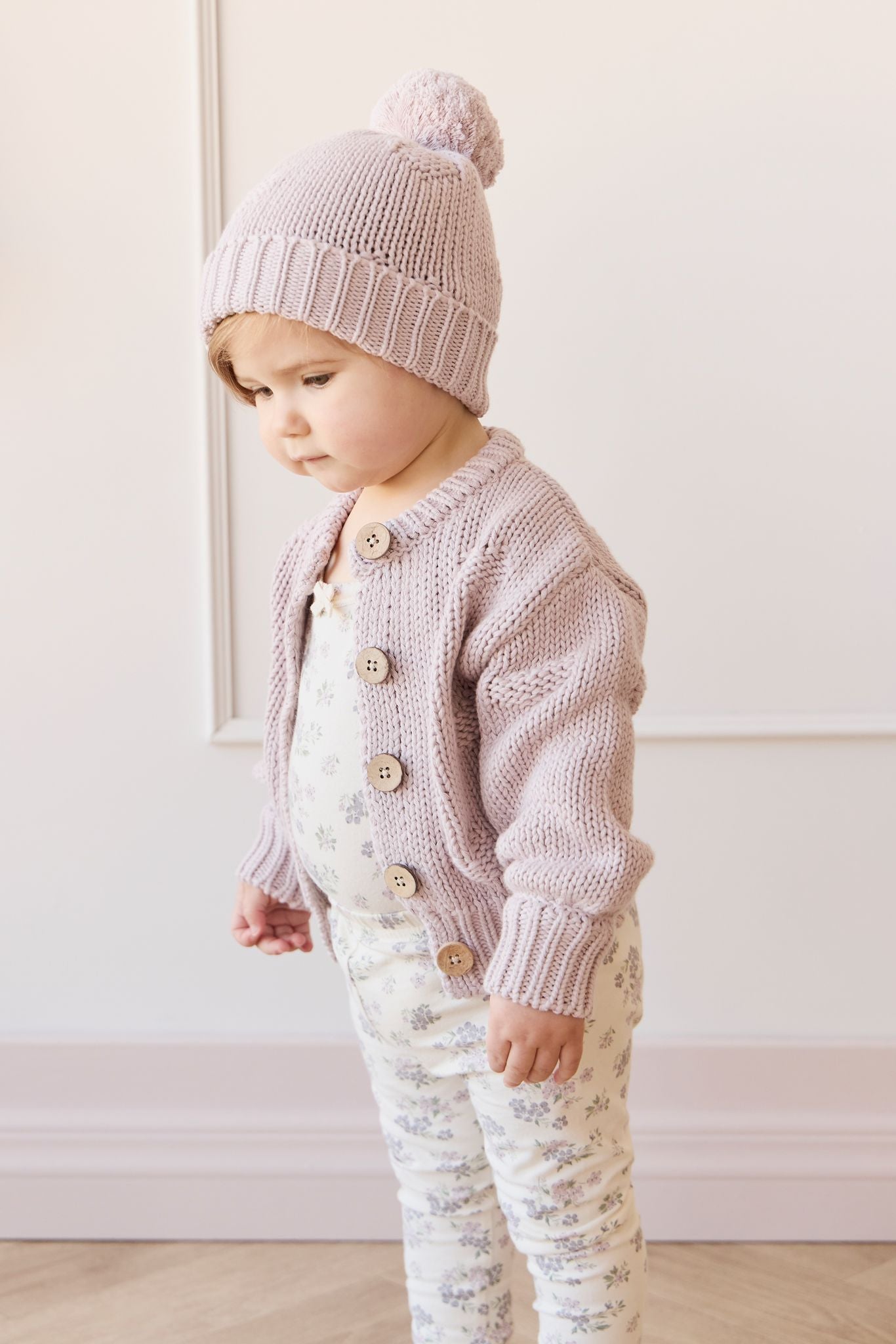 Jamie Kay / Sienna Cardigan - Violet Tint