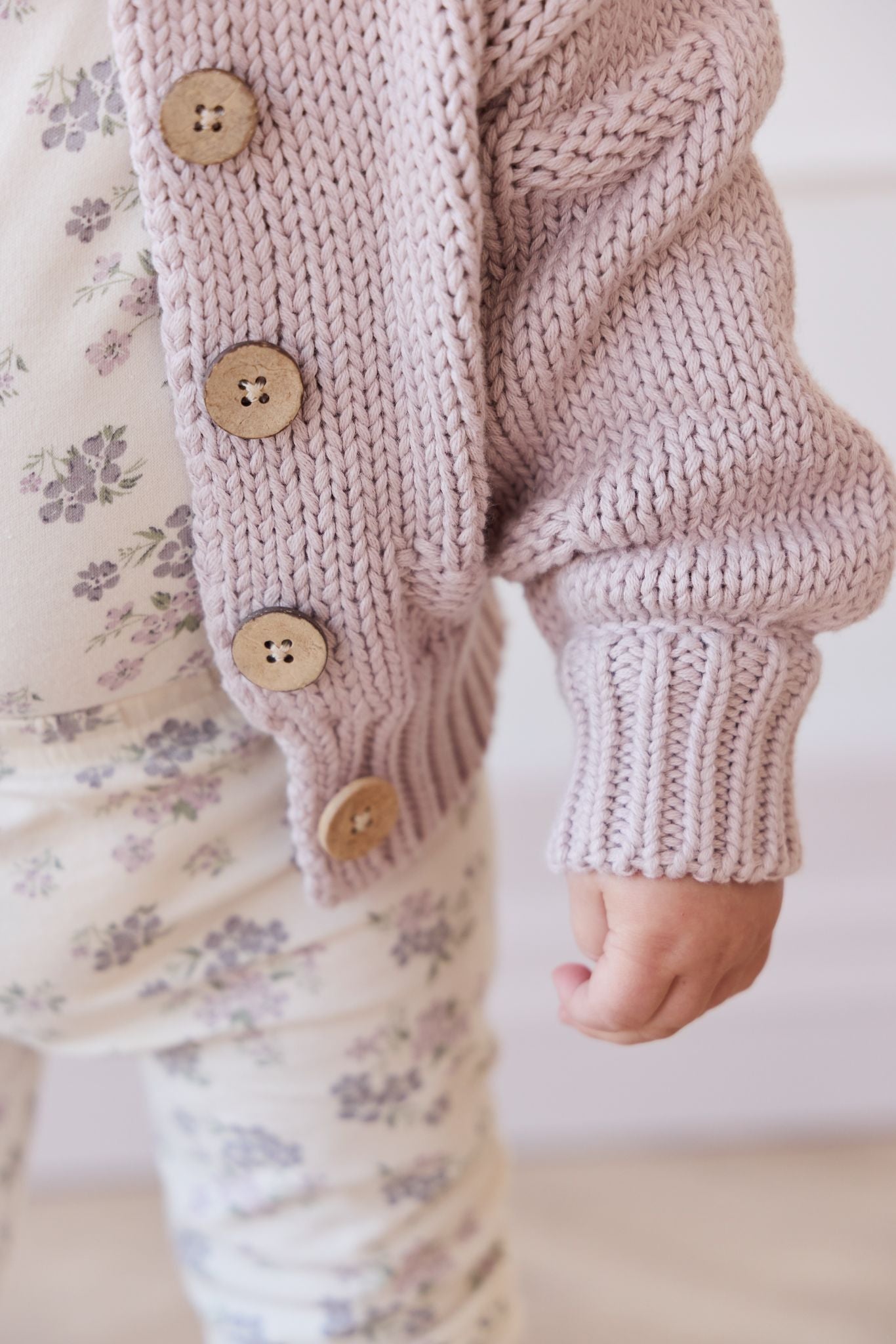Jamie Kay / Sienna Cardigan - Violet Tint