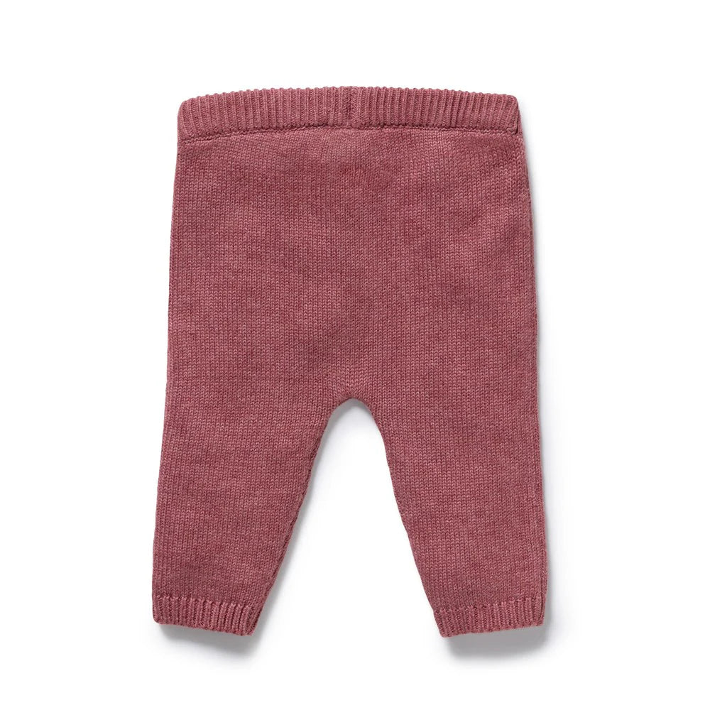 Wilson & Frenchy / Rhubarb Organic Knitted Leggings