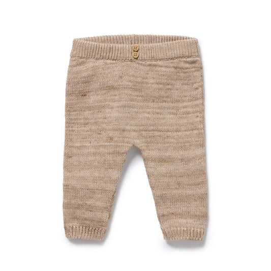 Wilson & Frenchy / Sandstone Organic Knitted Leggings