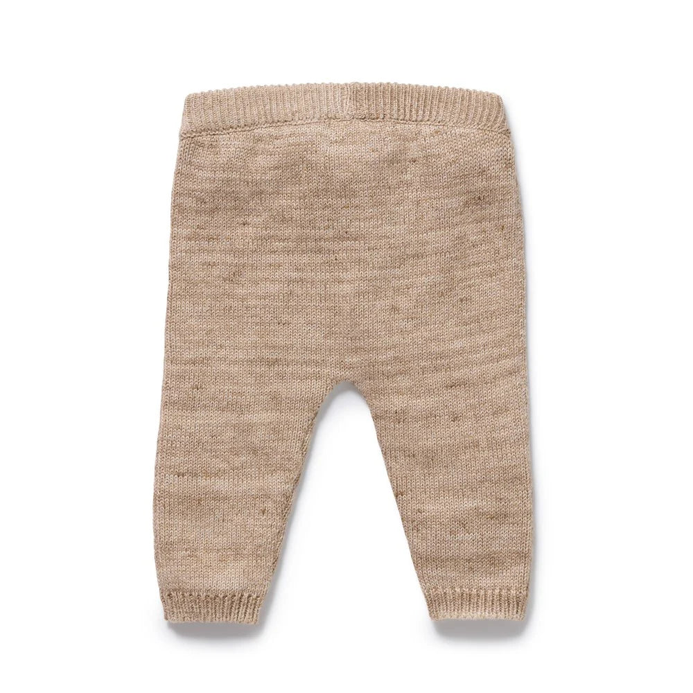 Wilson & Frenchy / Sandstone Organic Knitted Leggings