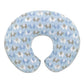 Chicco / Boppy Pillow - Blue Elephants