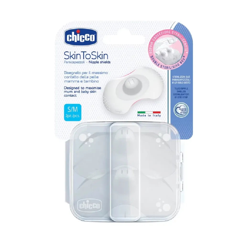 Chicco / 370 Nipple Shield Silicone - 2pk