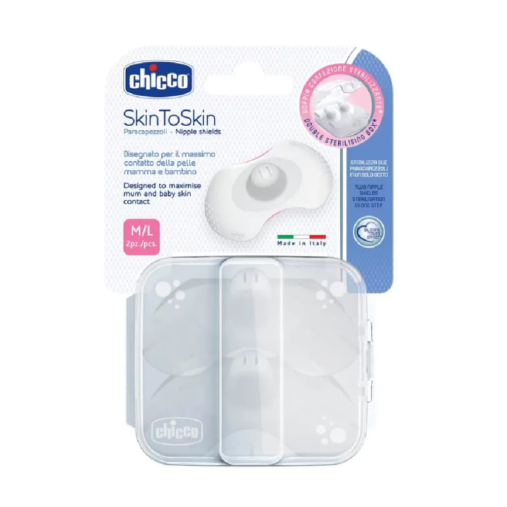 Chicco / 370 Nipple Shield Silicone - 2pk