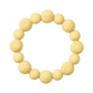 BIBS / Teething Ring Beaded - Pale Butter