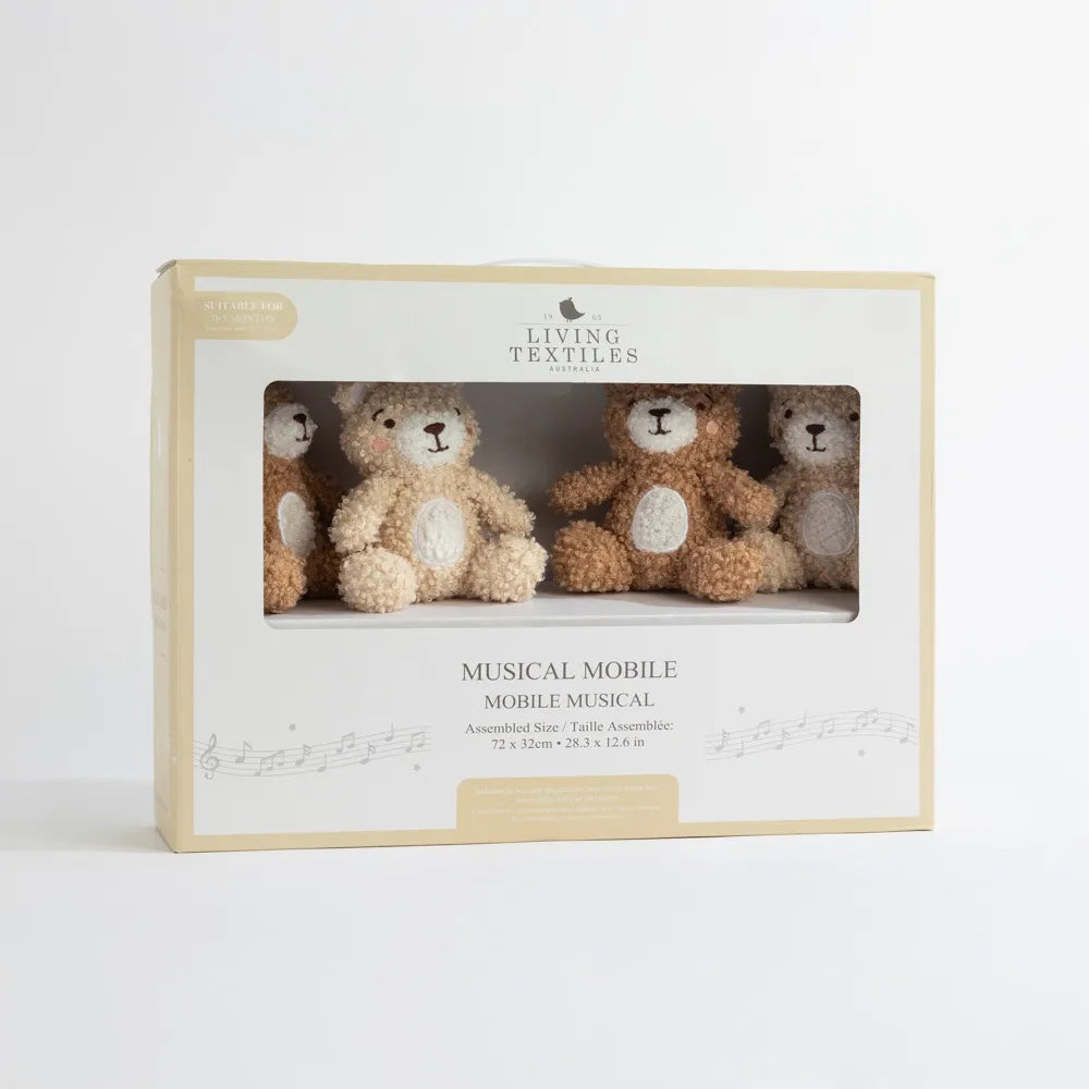 Living Textiles / Musical Mobile - Cuddly Bear