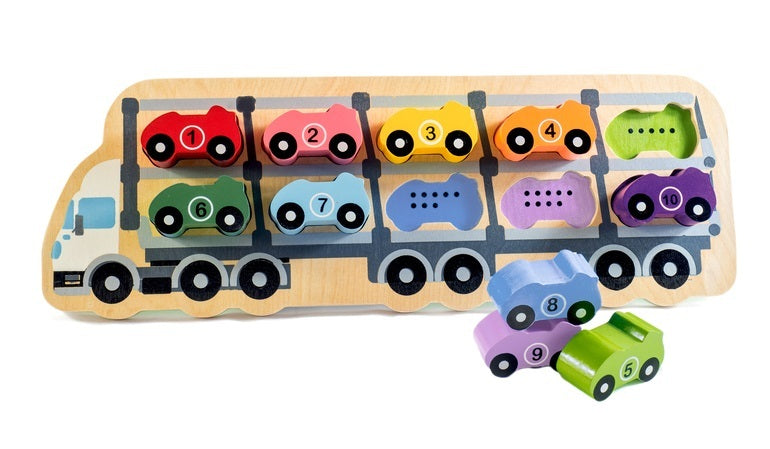 Kiddie Connect / 1-10 Car Puzzle