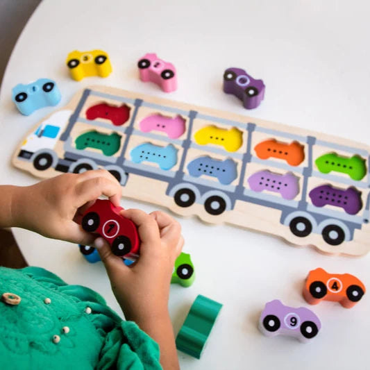 Kiddie Connect / 1-10 Car Puzzle