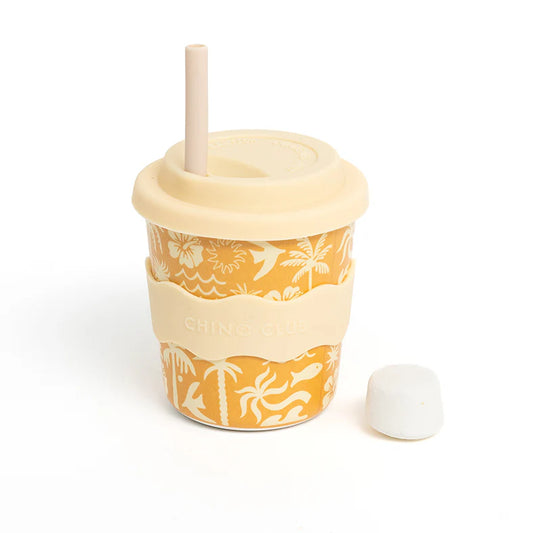Chino Club / Kids Keep Cup 240ml - Moana Mustard