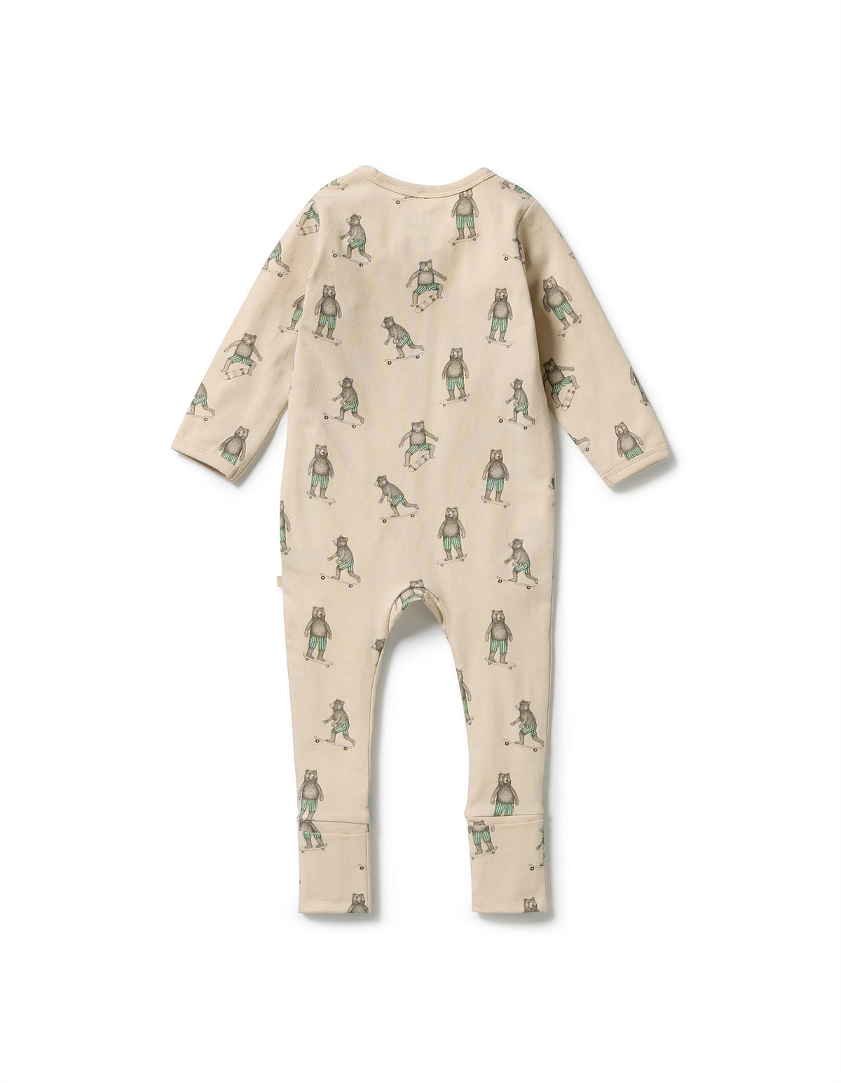 Wilson & Frenchy / Skater Club Organic Zipsuit with Feet