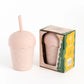 Chino Club / Mini Smoothie Cup & Straw 200ml - Daisy
