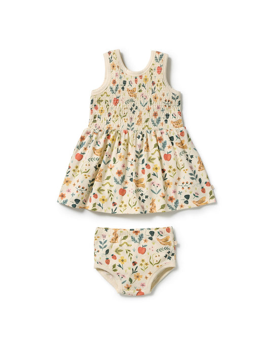 Wilson & Frenchy / Summer Garden Organic Dress Set