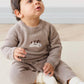 Jamie Kay / Theo Knit Onepiece - Tweed Sasha Puppy
