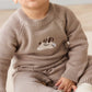 Jamie Kay / Theo Knit Onepiece - Tweed Sasha Puppy