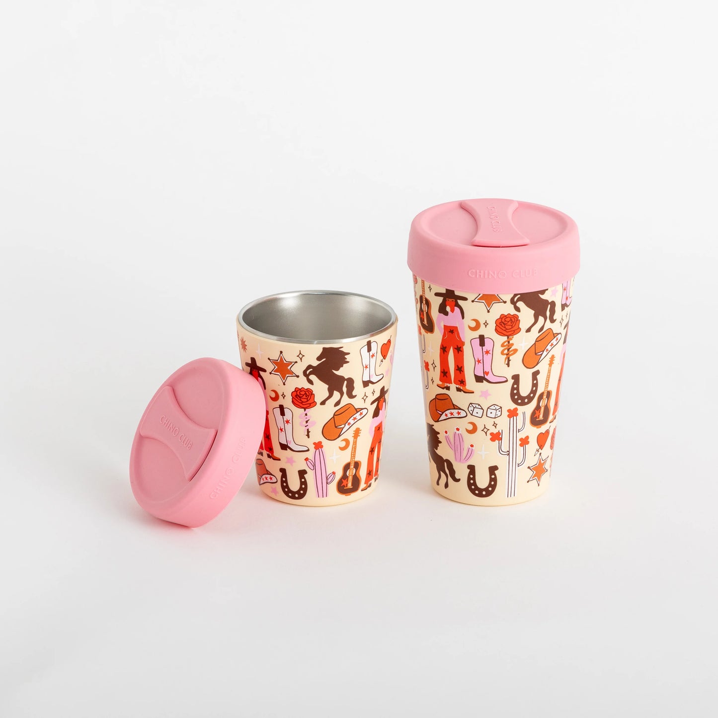 Chino Club / Stainless Steel Coffee Cup 350ml - Cowgirl