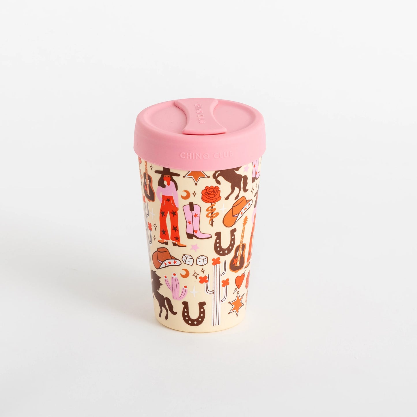 Chino Club / Stainless Steel Coffee Cup 350ml - Cowgirl