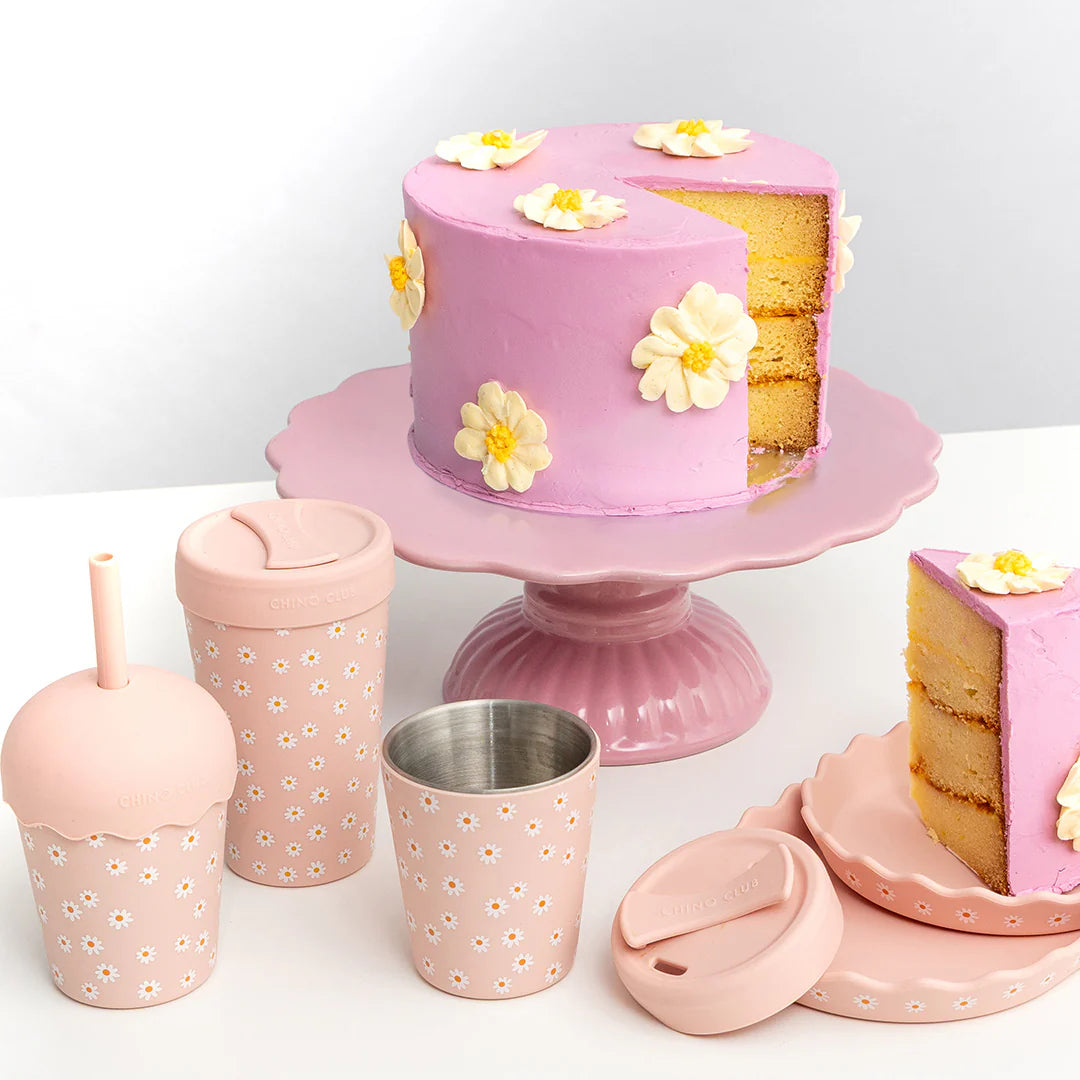 Chino Club / Stainless Steel Coffee Cup 350ml - Daisy