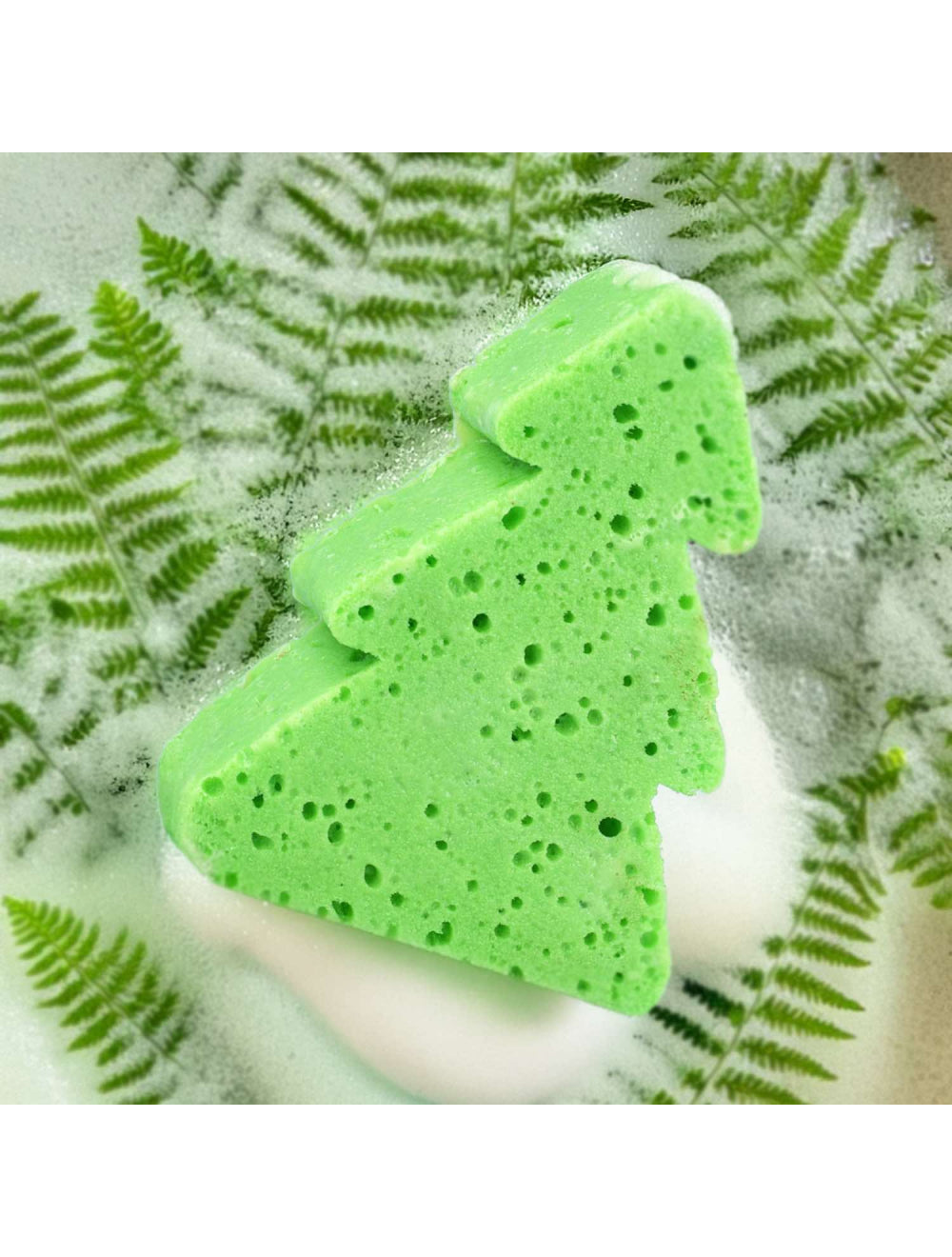 Bomb Cosmetics / Body Buffer Soap Sponge - Decked To The Pines