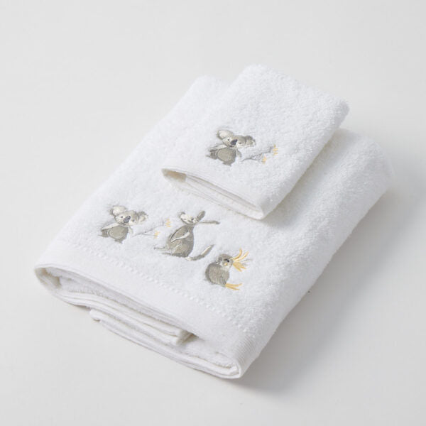 Jiggle & Giggle / Little Critters Bath Towel & Face Washer Set