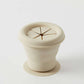 Nordic Kids / Henny Silicone Collapsible Snack Cup - Almond