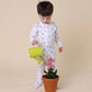 Snuggle Hunny / Zip Footie - Garden Friends