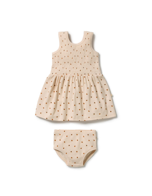 Wilson & Frenchy / Little Lady Bugs Organic Dress Set
