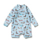 Wilson & Frenchy / Dashing One Piece Boyleg Swimsuit