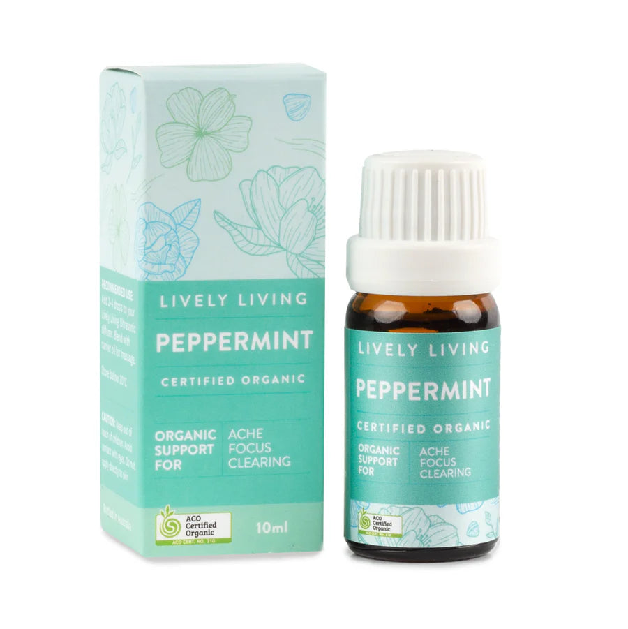 Lively Living / Organic Essential Oil 10ml - Peppermint