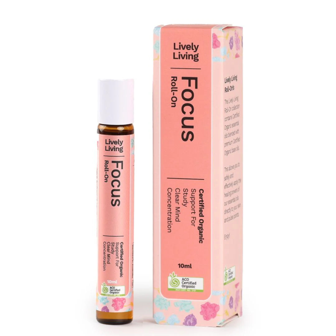 Lively Living / Roll On Essential  Oil - Focus