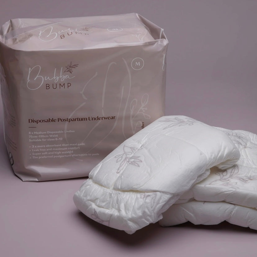 Bubba Bump / Disposable Postpartum Underwear - Size Large (12-20)