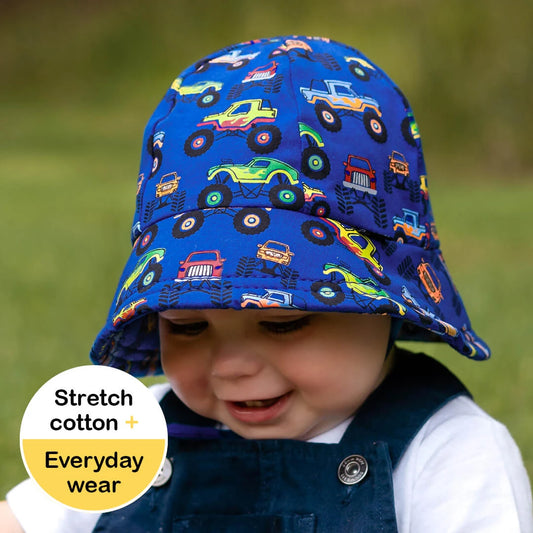 Bedhead Hats / Toddler Bucket Sun Hat - Monstertruck