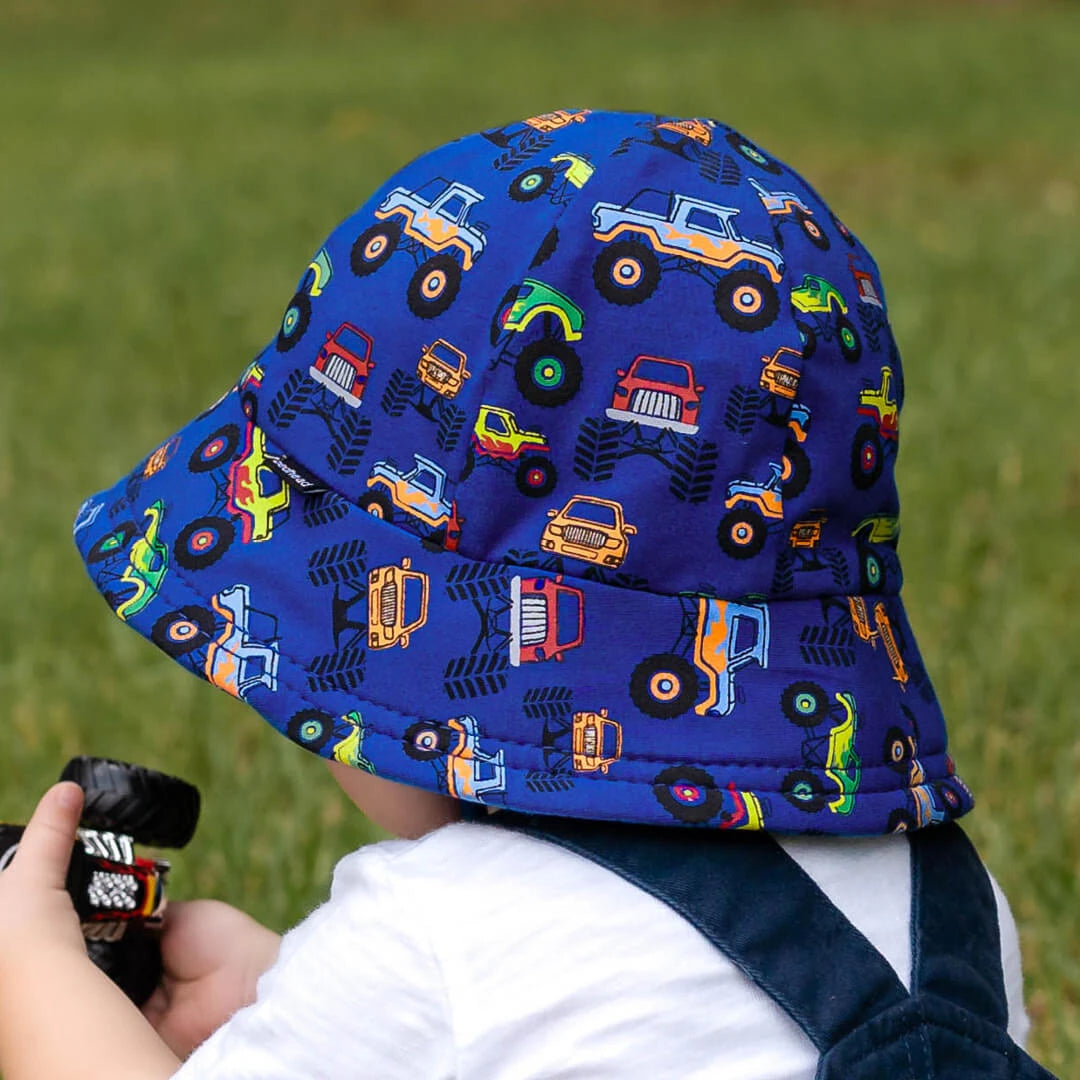Bedhead Hats / Toddler Bucket Sun Hat - Monstertruck