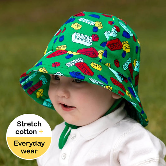 Bedhead Hats / Toddler Bucket Sun Hat - Blocks