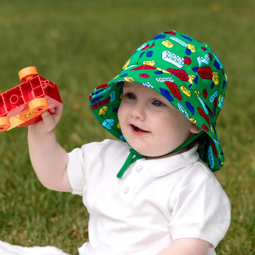 Bedhead Hats / Toddler Bucket Sun Hat - Blocks