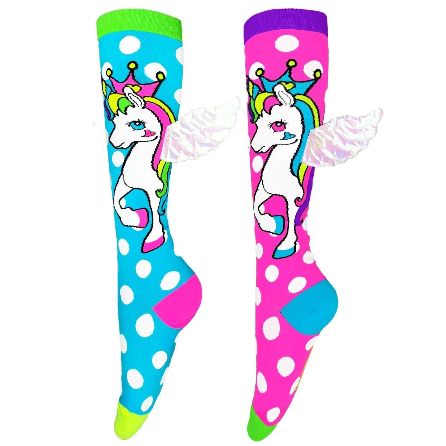 Mad Mia / Flying Unicorn Socks