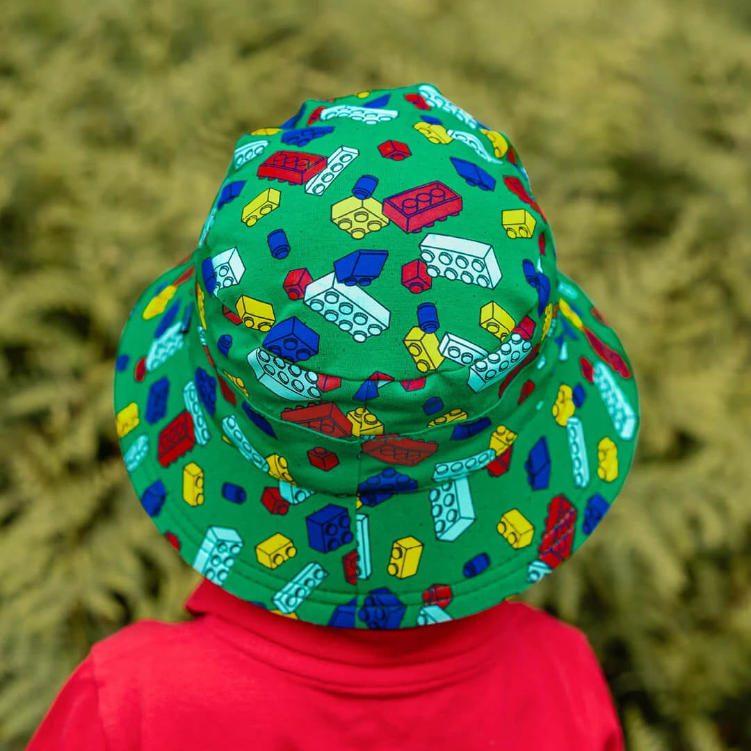 Bedhead Hats / Classic Bucket Sun Hat - Blocks