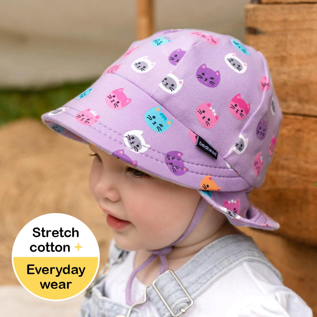Bedhead Hats / Legionnaire Flap Sun Hat - Kitty