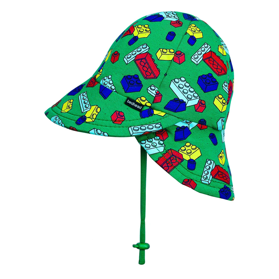 Bedhead Hats / Legionnaire Flap Sun Hat - Blocks