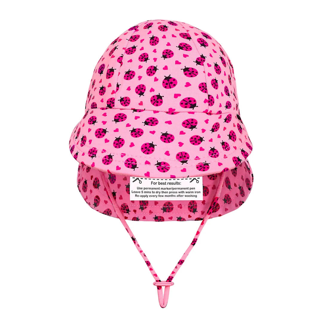 Bedhead Hats / Legionnaire Flap Sun Hat - Ladybug