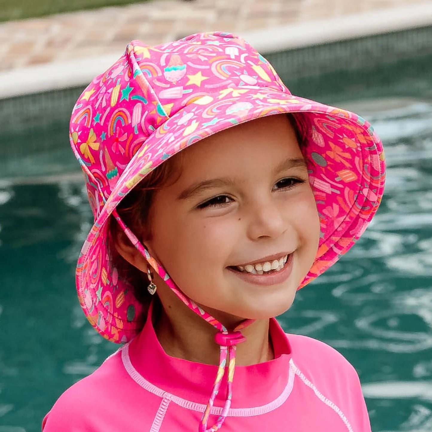 Bedhead Hats / Ponytail Swim Bucket Beach Hat - Summertime