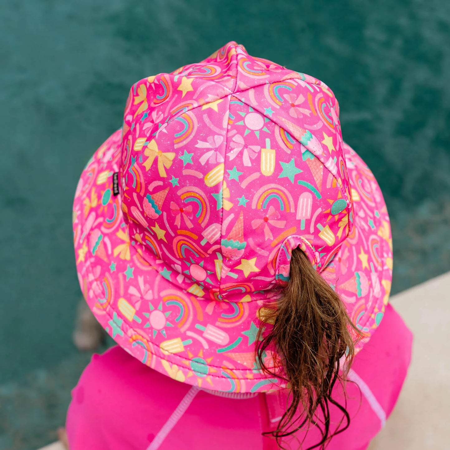 Bedhead Hats / Ponytail Swim Bucket Beach Hat - Summertime