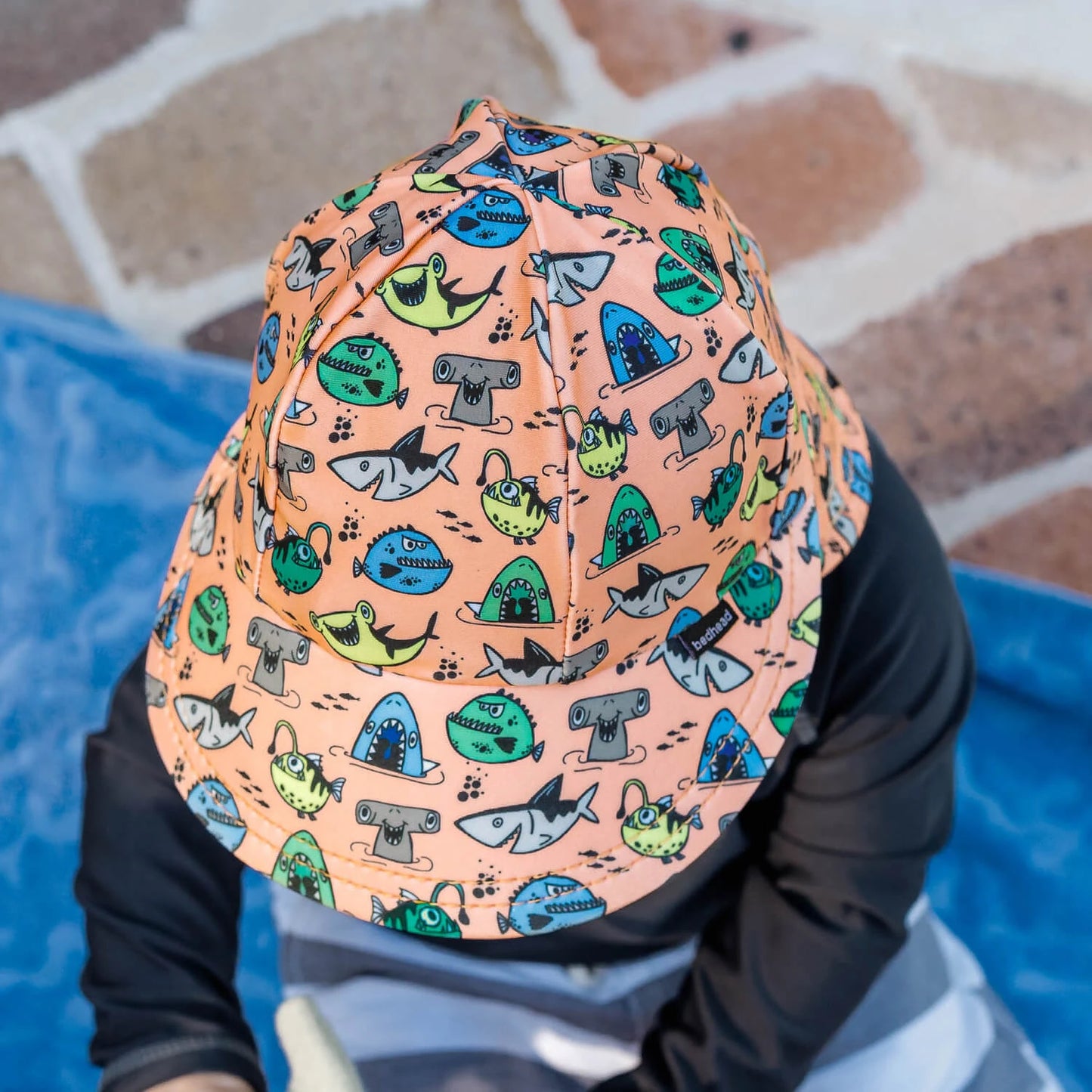 Bedhead Hats / Swim Legionnaire Flap Beach Hat - Nippers