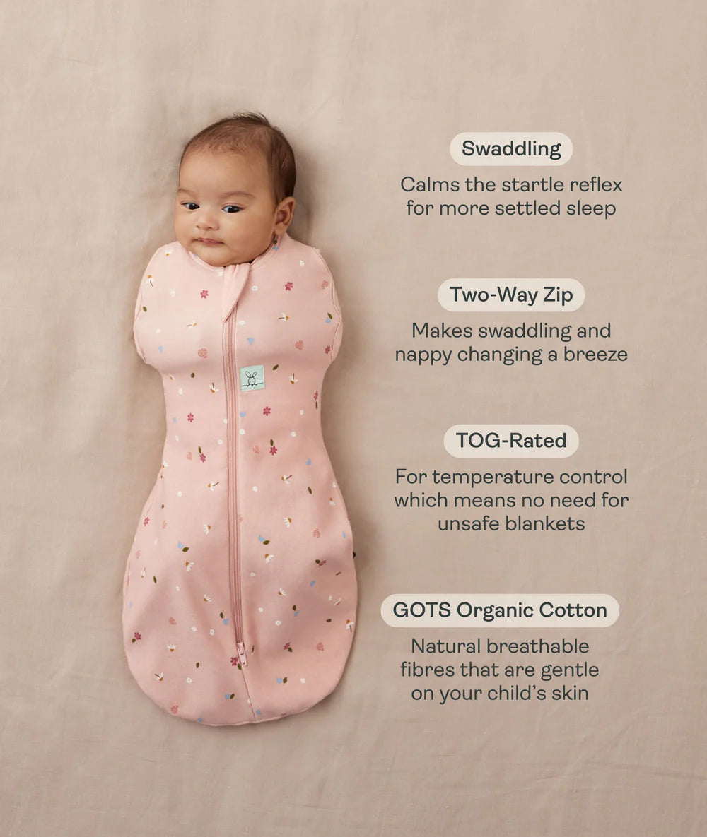ergoPouch / Cocoon Swaddle Bag 3.5 TOG - Daisies