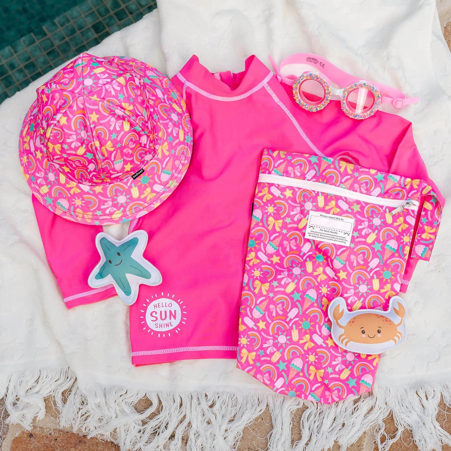 Bedhead Hats / Swim Bag - Summertime