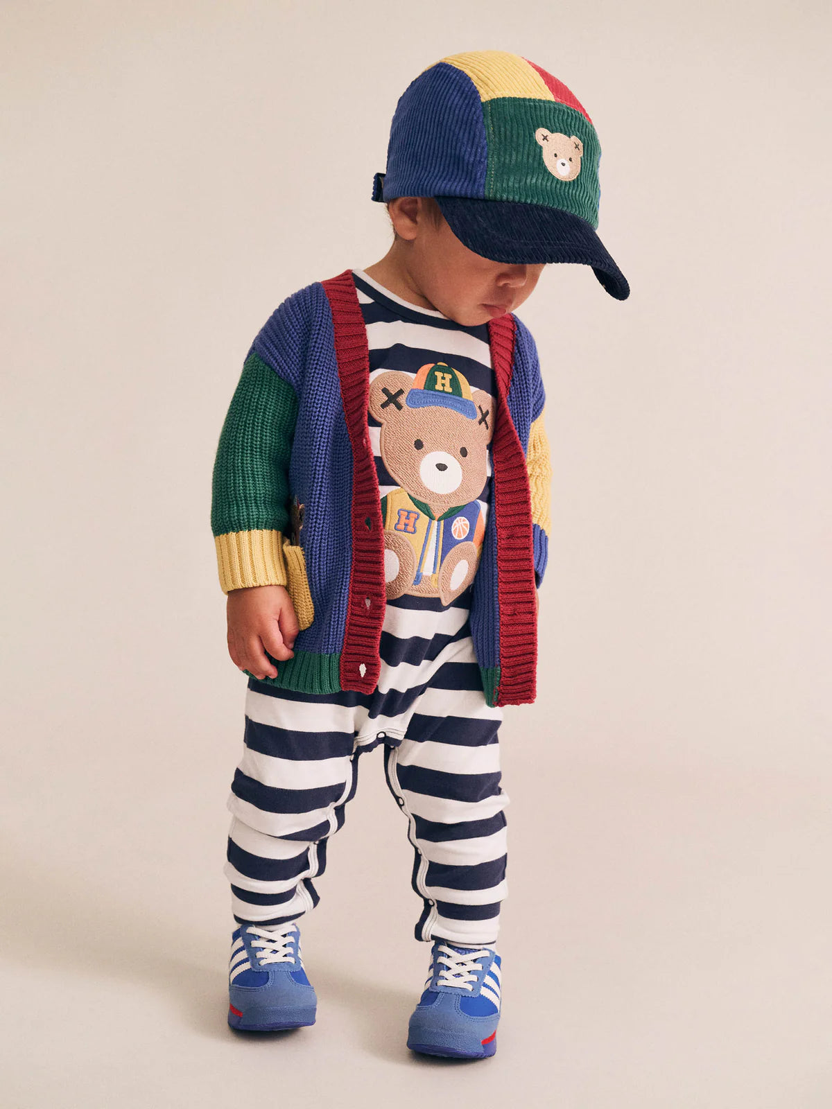 Huxbaby / Colour Block Varsity Hux Cardi