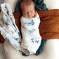 Snuggle Hunny / Jersey Wrap Set - Ocean