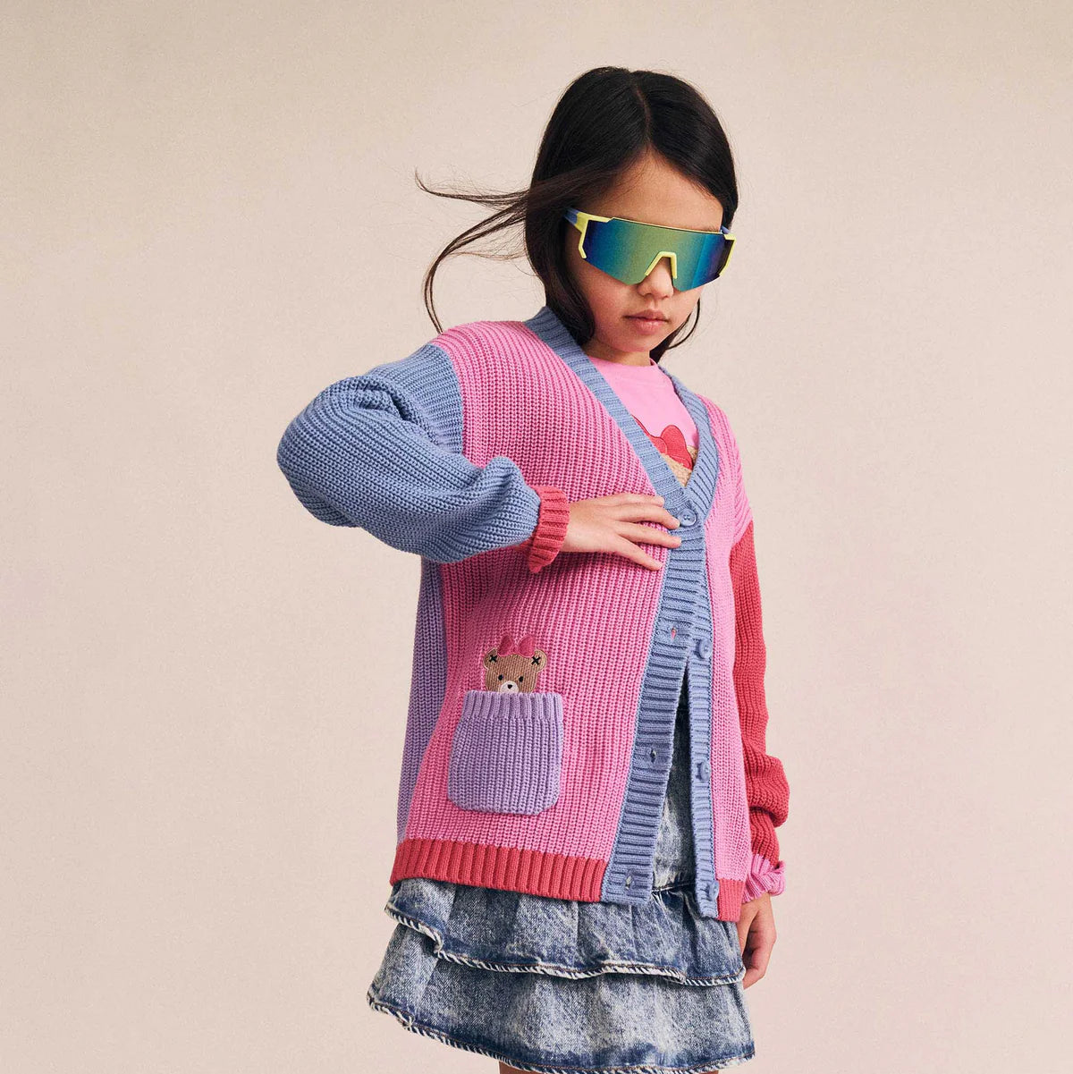 Huxbaby / Colour Block Huxette Cardi