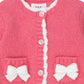 Huxbaby / Crochet Bow Cardi